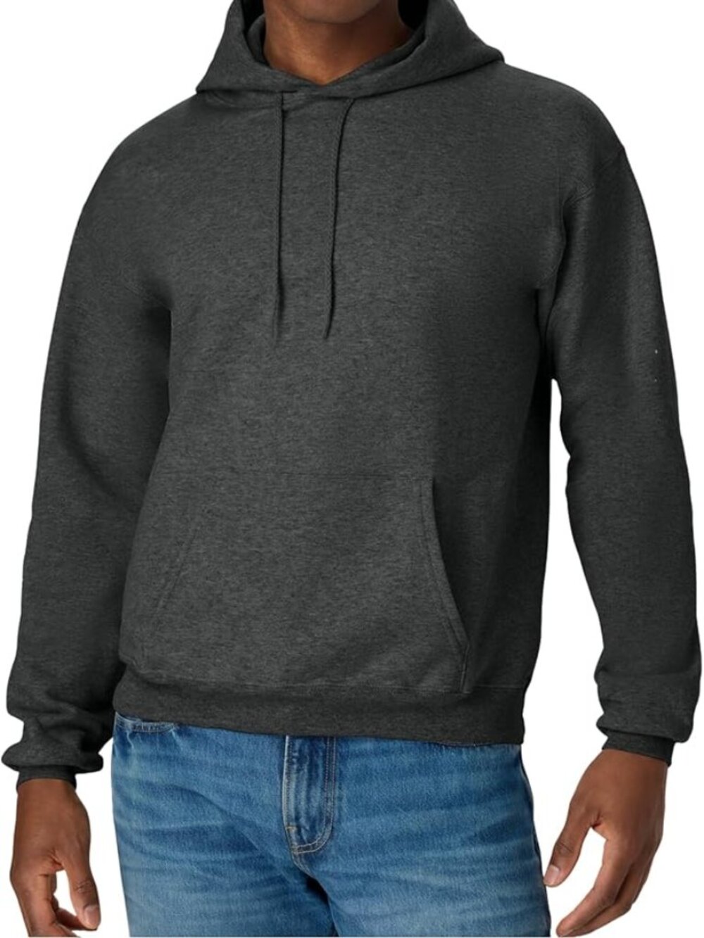Hanes Unisex Hoodie - EcoSmart Fleece Hooded Sweatshirt for Men & Women